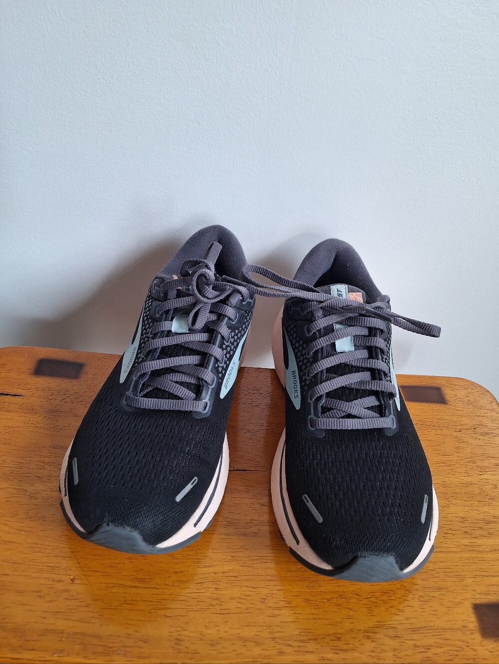 Brooks Ghost 14 Black Peach Women's Size 8 - Picture 4 of 10